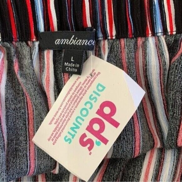 Ambiance Womens Top Large Off Shoulder NWT Festival Summer Boho Flowy - Picture 4 of 5